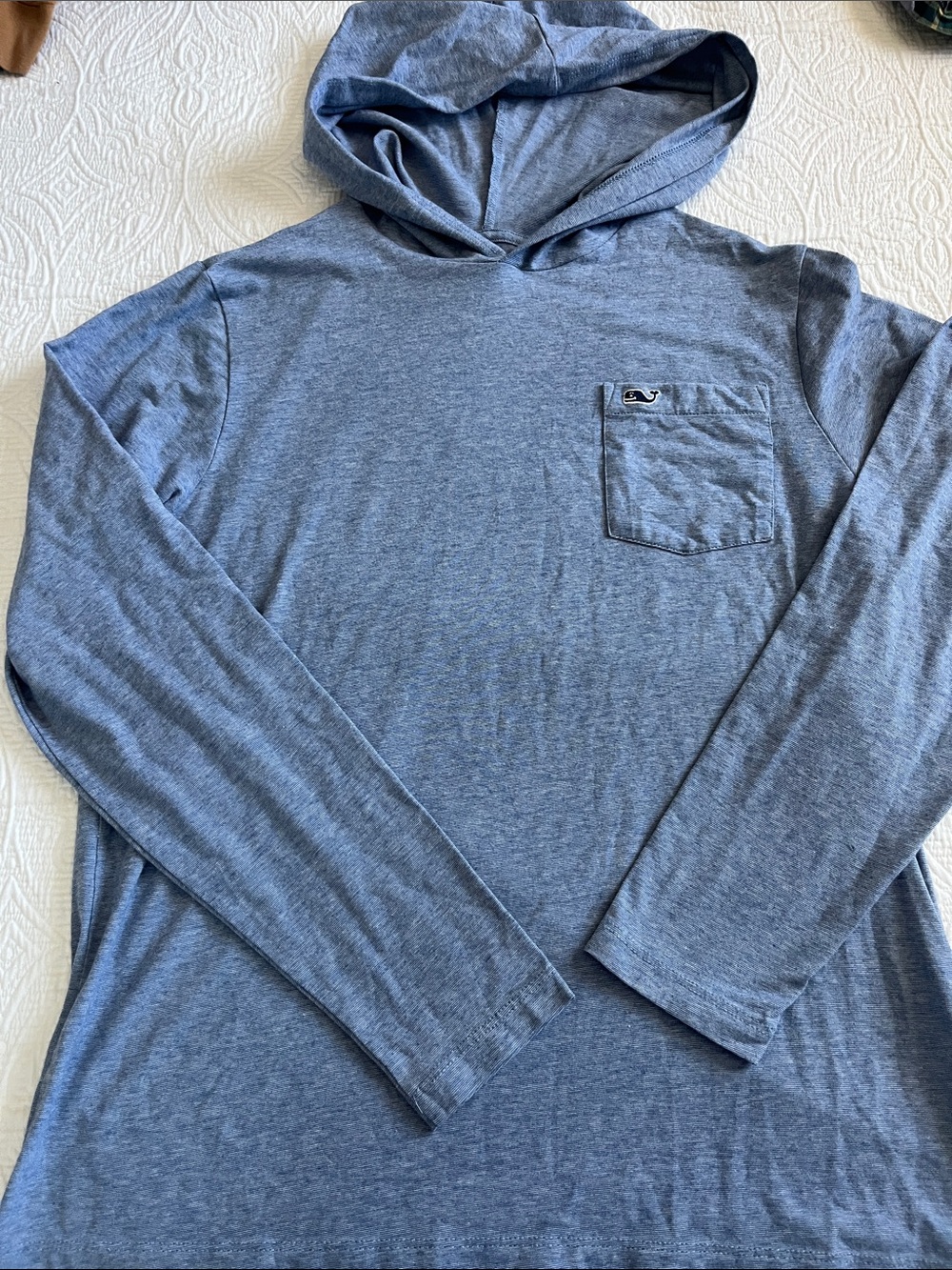 Vineyard Vines Boys 16 XL Edgartown Pima cotton hoodie